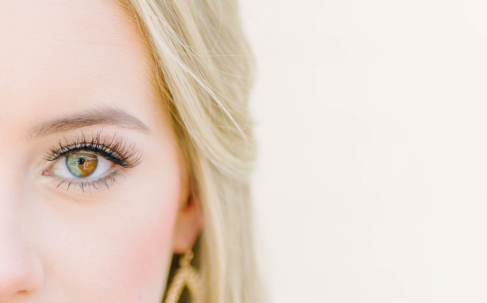 Lash and brow services at ELM Beauty