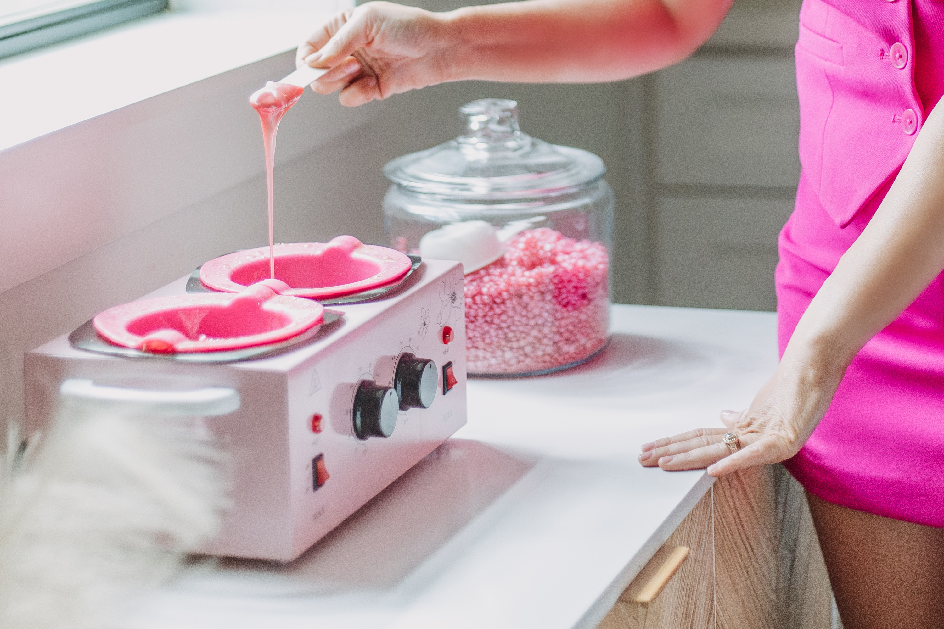 Professional waxing services at ELM Beauty